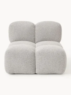 Westwing Collection Módulo central en tejido bouclé Tayla^ Sofás