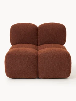 Westwing Collection Módulo central en tejido bouclé Tayla^ Sofás