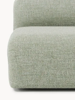 Westwing Collection Módulo central en tejido bouclé Wolke