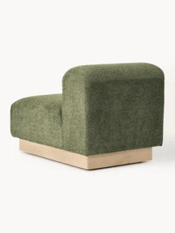 Westwing Collection Módulo central sofá de borreguillo bouclé Natalie^ Sofás