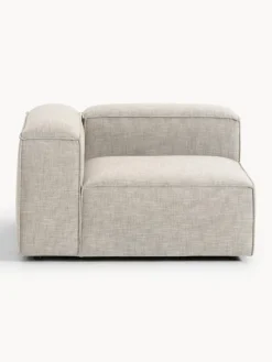 Westwing Collection Módulo de esquina de mezcla de lino Lennon