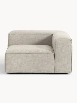 Westwing Collection Módulo de esquina de mezcla de lino Lennon