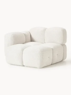 Westwing Collection Módulo de esquina en tejido bouclé Tayla^ Sofás