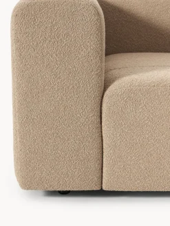 Westwing Collection Módulo de esquina en tejido bouclé Lena^ Sofás