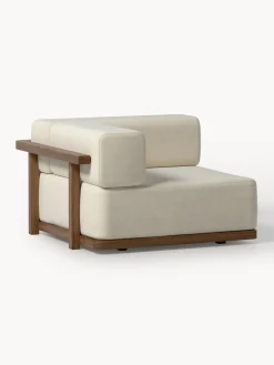 Westwing Collection Módulo de esquina para exterior de madera de acacia Matheus^ Sofás De Exterior|Sofás De Exterior