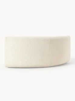 Westwing Collection Módulo de esquina redondo en tejido bouclé Sofia^ Sofás