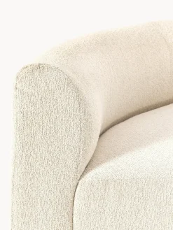 Westwing Collection Módulo de esquina redondo en tejido bouclé Sofia^ Sofás