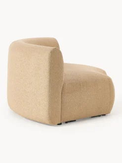 Westwing Collection Módulo de esquina redondo en tejido bouclé Sofia^ Sofás