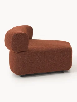 Westwing Collection Módulo de esquina redondo en tejido bouclé Anton^ Sofás