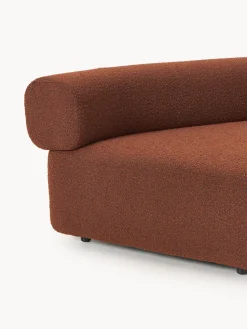 Westwing Collection Módulo de esquina redondo en tejido bouclé Anton^ Sofás