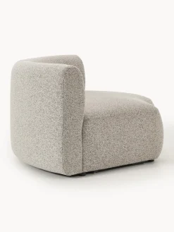 Westwing Collection Módulo de esquina redondo en tejido bouclé Sofia^ Sofás