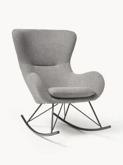 Westwing Collection Mecedora de borreguillo Wing