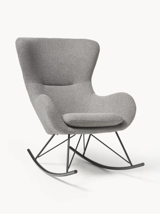 Westwing Collection Mecedora de borreguillo Wing