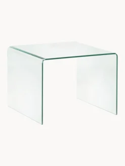 Mesa auxiliar de cristal Burano^ Mesas Auxiliares