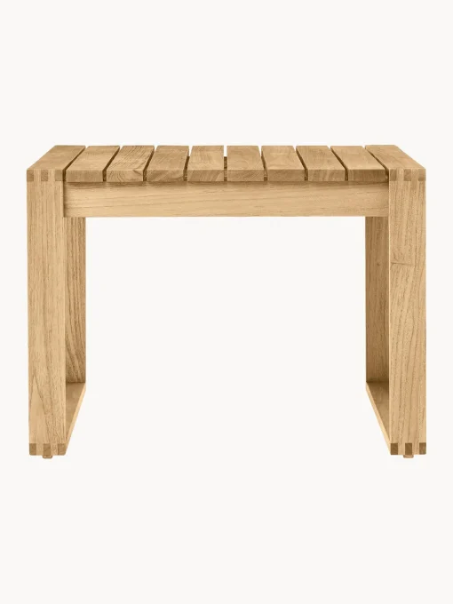 Carl Hansen & Søn Mesa auxiliar de jardín plegable de madera de teca BK16^ Mesas Auxiliares De Jardín|Mesas Auxiliares De Jardí­N