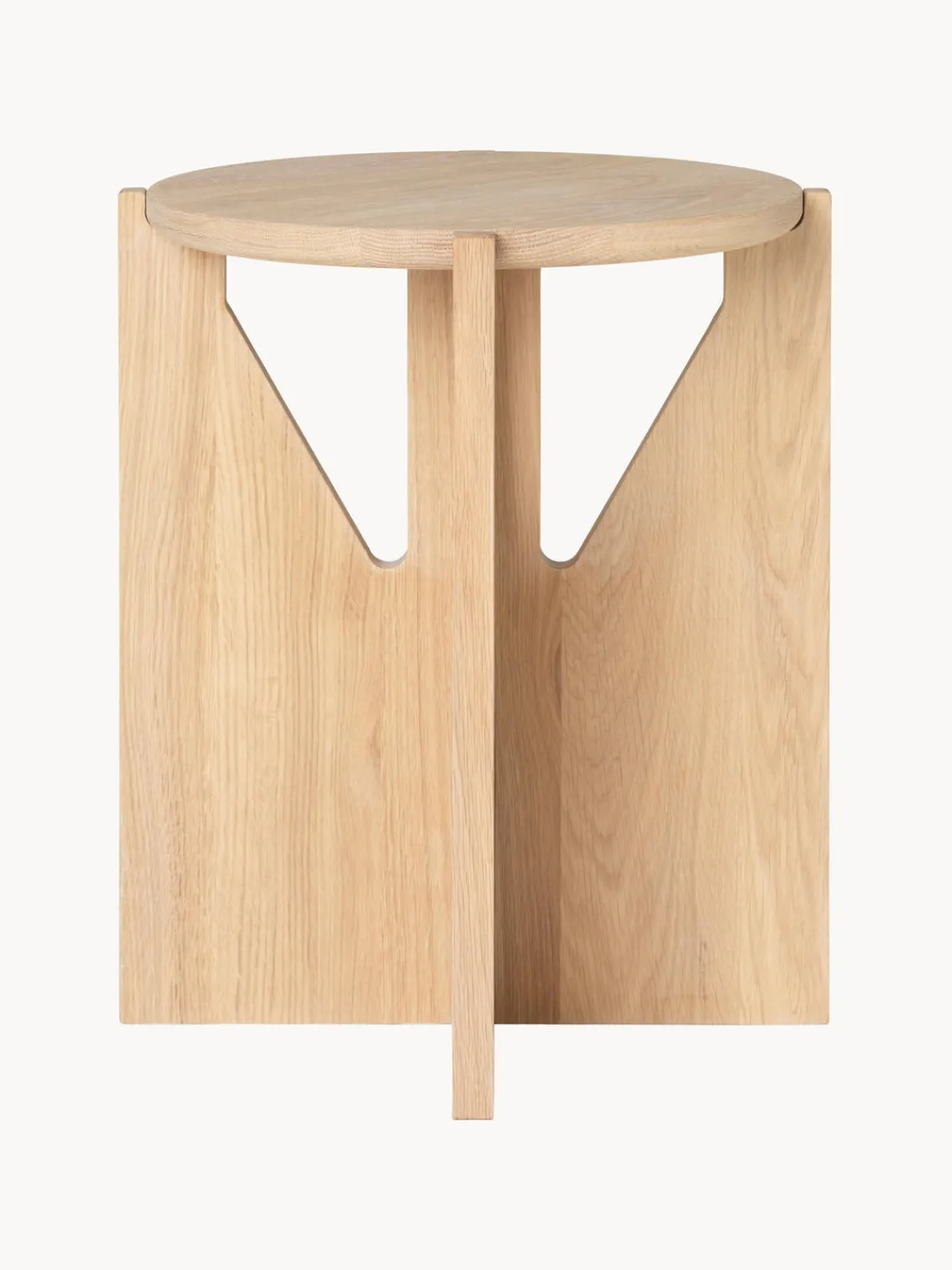 Kristina Dam Mesa auxiliar de madera de roble Future