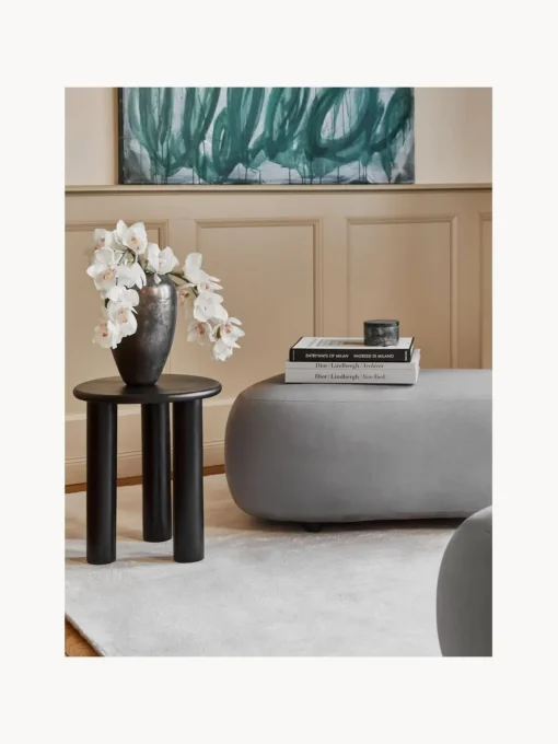 Westwing Collection Mesa auxiliar de madera de roble redonda Didi^ Mesas Auxiliares