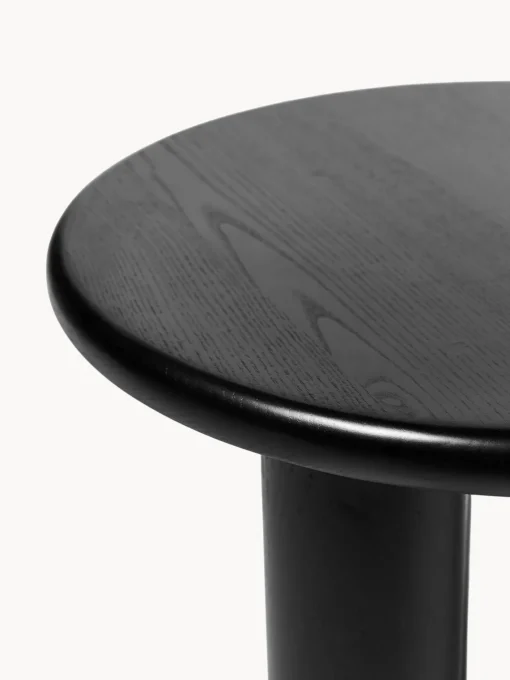 Westwing Collection Mesa auxiliar de madera de roble redonda Didi^ Mesas Auxiliares