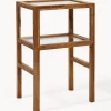 House Doctor Mesa auxiliar de madera de mango Montre