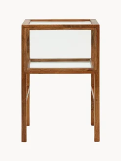 House Doctor Mesa auxiliar de madera de mango Montre