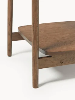 Westwing Collection Mesa auxiliar de madera Libby