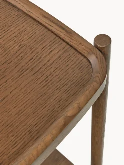 Westwing Collection Mesa auxiliar de madera Libby