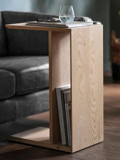 Mesa auxiliar de madera Milano