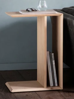 Mesa auxiliar de madera Milano