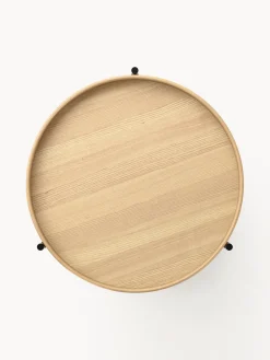 Westwing Collection Mesa auxiliar de madera Renee