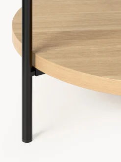 Westwing Collection Mesa auxiliar de madera Renee