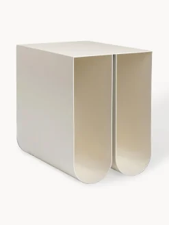 Kristina Dam Mesa auxiliar de metal Curved