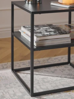 Westwing Collection Mesa auxiliar de metal Neptun