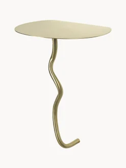 Ferm Living Mesa auxiliar de pared de latón Curvature^ Mesas Auxiliares
