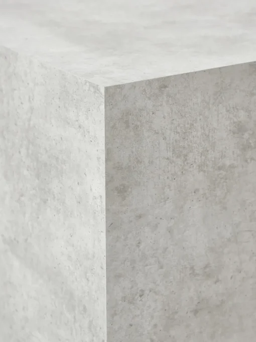 Westwing Collection Mesa auxiliar en look cemento Lesley