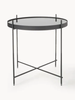 Zuiver Mesa auxiliar plegable Cupid, tablero de cristal