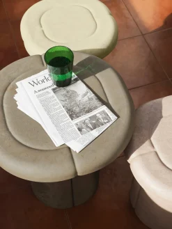 Mater Mesa auxiliar redonda Alder^ Mesas Auxiliares