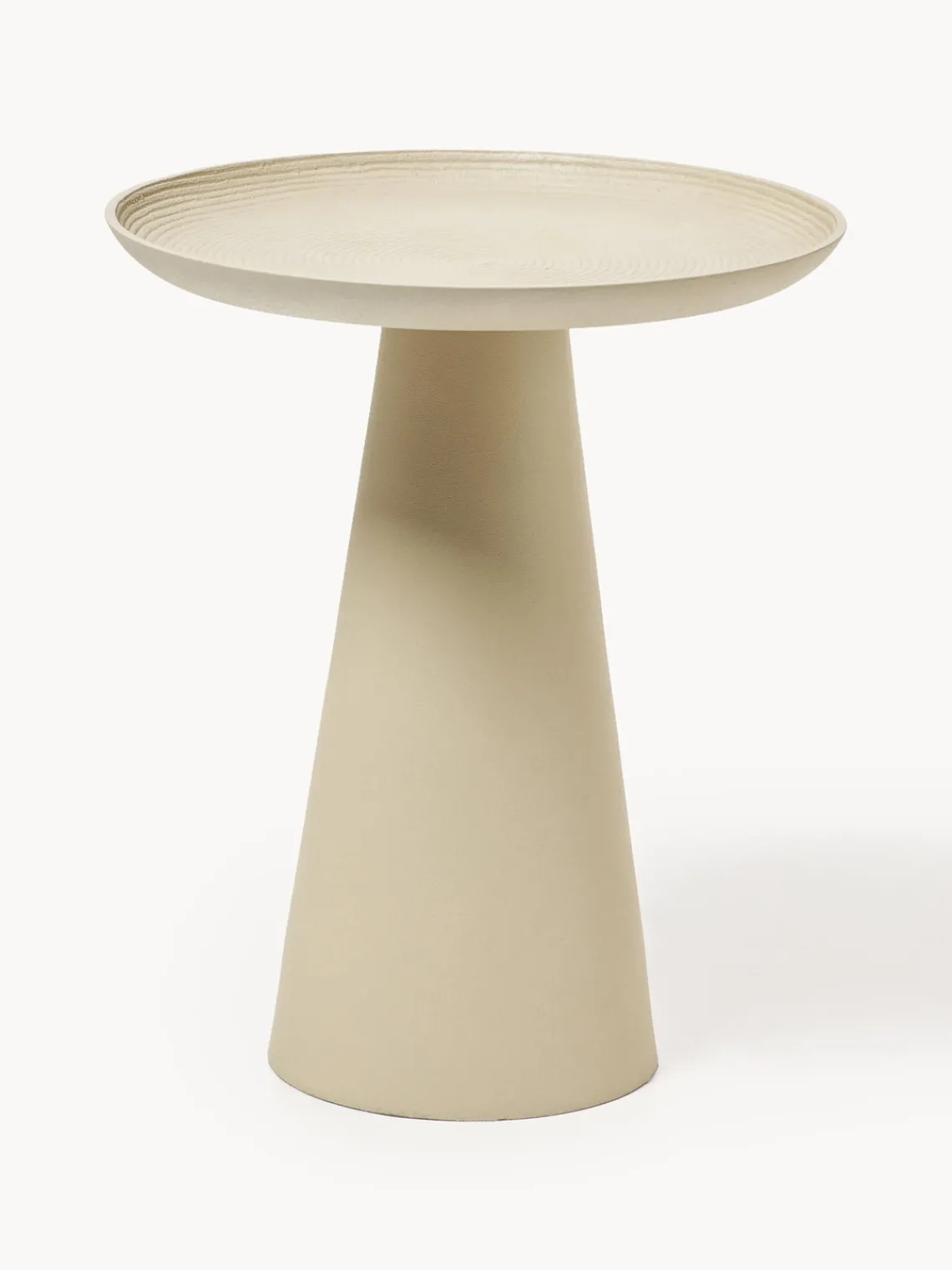 Mesa auxiliar redonda de metal Ringar