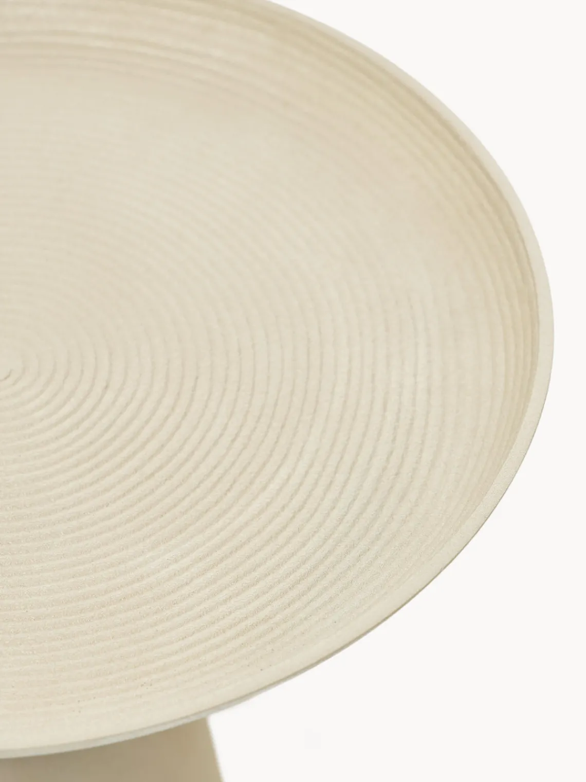 Mesa auxiliar redonda de metal Ringar