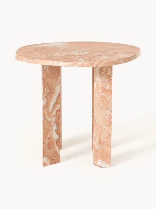 Ferm Living Mesa auxiliar redonda de mármol Taula