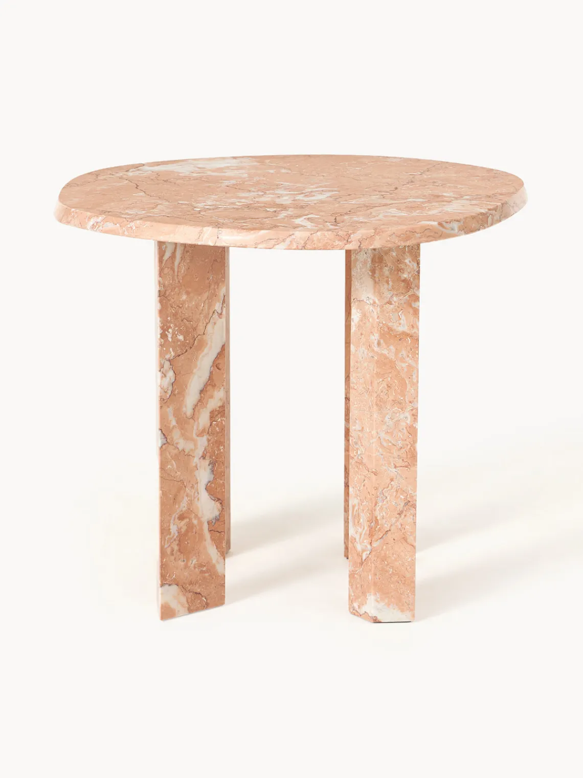 Ferm Living Mesa auxiliar redonda de mármol Taula