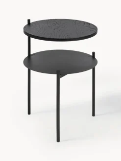 Noo.ma Mesa auxiliar redonda de madera Tu^ Mesas Auxiliares
