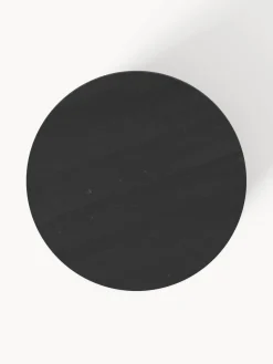 Westwing Collection Mesa auxiliar redonda de madera con espacio de almacenamiento Nele