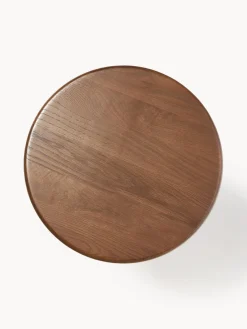 Westwing Collection Mesa auxiliar redonda de madera de roble Didi^ Mesas Auxiliares