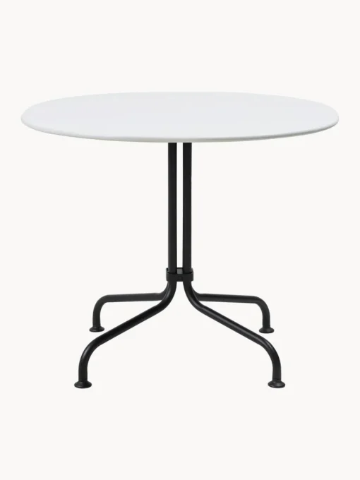 GUBI Mesa bistró redonda con tablero de cerámica Carmel, Ø 75 x 73 cm^ Mesas De Comedor|Mesas De Comedor