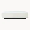 HKLIVING Mesa de centro artesanal de cristal de espejo Mirror, 90 cm