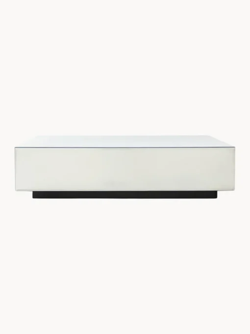 HKLIVING Mesa de centro artesanal de cristal de espejo Mirror, 90 cm