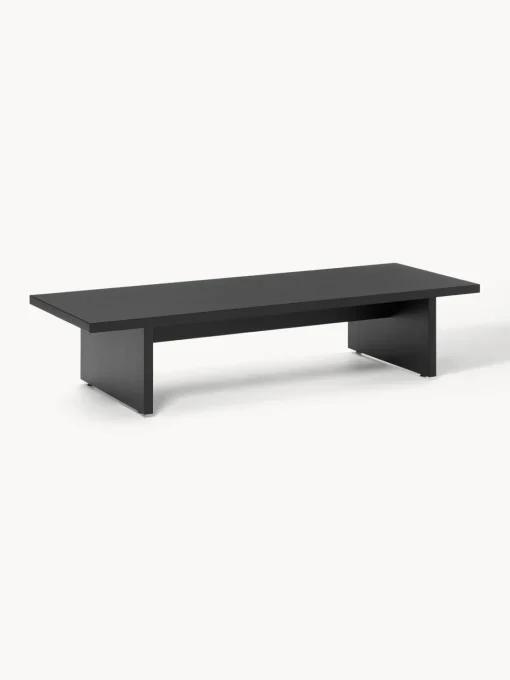 Westwing Collection Mesa de centro baja de madera Dako