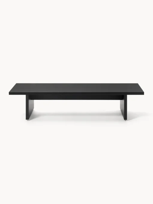 Westwing Collection Mesa de centro baja de madera Dako