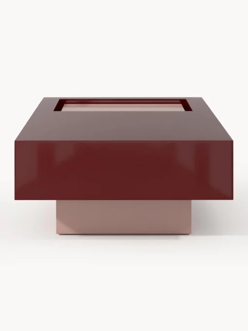 Westwing Collection Mesa de centro con espacio de almacenamiento Alessa, 120 cm^ Mesas De Centro|Mesas De Centro