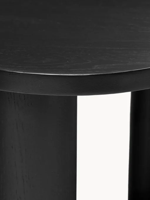 Westwing Collection Mesa de centro de forma orgánica de madera de roble Didi